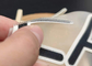 2 Warna Karet Silikon Patch Sikat Gigi Transparan Dicetak